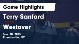 Terry Sanford  vs Westover  Game Highlights - Jan. 10, 2023