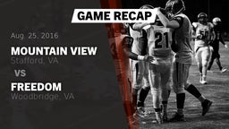 Recap: Mountain View  vs. Freedom  2016