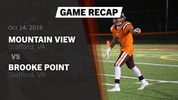 Recap: Mountain View  vs. Brooke Point  2016