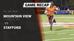 Recap: Mountain View  vs. Stafford  2016