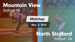 Matchup: Mountain View vs. North Stafford   2016
