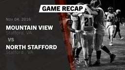 Recap: Mountain View  vs. North Stafford   2016