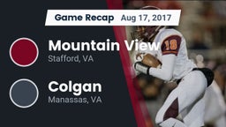 Recap: Mountain View  vs. Colgan  2017