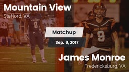 Matchup: Mountain View vs. James Monroe  2017