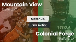 Matchup: Mountain View vs. Colonial Forge  2017