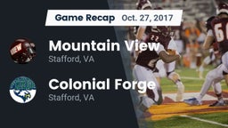 Recap: Mountain View  vs. Colonial Forge  2017