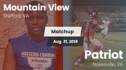 Matchup: Mountain View vs. Patriot   2018