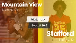 Matchup: Mountain View vs. Stafford  2018