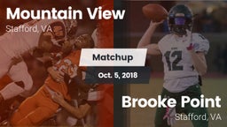 Matchup: Mountain View vs. Brooke Point  2018
