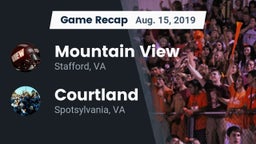 Recap: Mountain View  vs. Courtland  2019