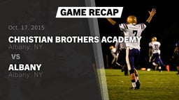 Recap: Christian Brothers Academy  vs. Albany  2015