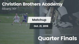 Matchup: Christian Brothers A vs. Quarter Finals 2016