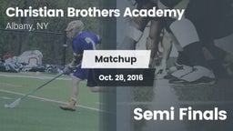 Matchup: Christian Brothers A vs. Semi Finals 2016