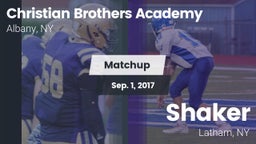 Matchup: Christian Brothers A vs. Shaker  2017