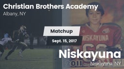 Matchup: Christian Brothers A vs. Niskayuna  2017