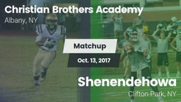 Matchup: Christian Brothers A vs. Shenendehowa  2017