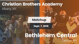 Matchup: Christian Brothers A vs. Bethlehem Central  2018