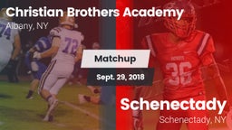 Matchup: Christian Brothers A vs. Schenectady  2018