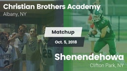 Matchup: Christian Brothers A vs. Shenendehowa  2018