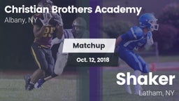 Matchup: Christian Brothers A vs. Shaker  2018