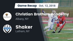 Recap: Christian Brothers Academy  vs. Shaker  2018