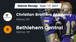 Recap: Christian Brothers Academy  vs. Bethlehem Central  2021