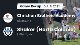Recap: Christian Brothers Academy  vs. Shaker  (North Colonie) 2021