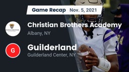 Recap: Christian Brothers Academy  vs. Guilderland  2021