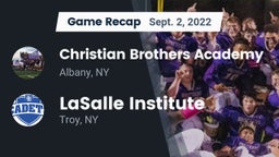 Recap: Christian Brothers Academy  vs. LaSalle Institute  2022