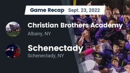 Recap: Christian Brothers Academy  vs. Schenectady  2022