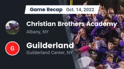 Recap: Christian Brothers Academy  vs. Guilderland  2022