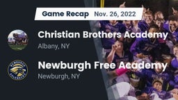 Recap: Christian Brothers Academy  vs. Newburgh Free Academy  2022