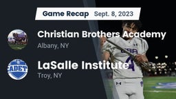 Recap: Christian Brothers Academy  vs. LaSalle Institute  2023