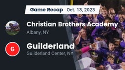 Recap: Christian Brothers Academy  vs. Guilderland  2023