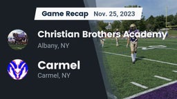 Recap: Christian Brothers Academy  vs. Carmel  2023
