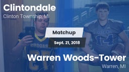 Matchup: Clintondale vs. Warren Woods-Tower  2018