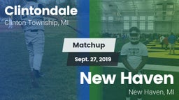 Matchup: Clintondale vs. New Haven  2019