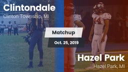 Matchup: Clintondale vs. Hazel Park  2019