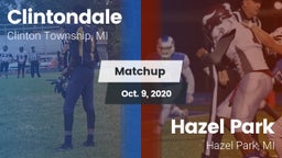 Matchup: Clintondale vs. Hazel Park  2020