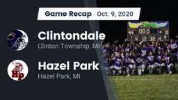 Recap: Clintondale  vs. Hazel Park  2020