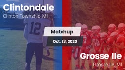 Matchup: Clintondale vs. Grosse Ile  2020