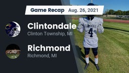 Recap: Clintondale  vs. Richmond  2021