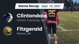 Recap: Clintondale  vs. Fitzgerald  2021