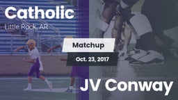 Matchup: Catholic vs. JV Conway 2017