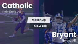 Matchup: Catholic vs. Bryant  2019