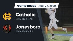 Recap: Catholic  vs. Jonesboro  2020