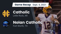 Recap: Catholic  vs. Nolan Catholic  2021