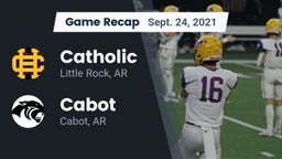 Recap: Catholic  vs. Cabot  2021
