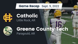 Recap: Catholic  vs. Greene County Tech  2022