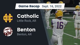 Recap: Catholic  vs. Benton  2022